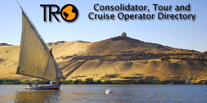 TRO Consolidator, Tour and Cruise Operator Directory.