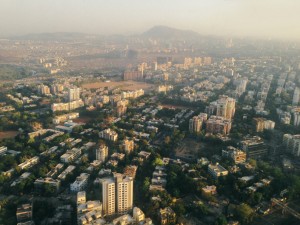 Ariel view of Mumbai