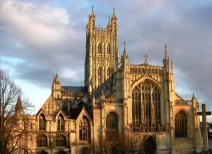 Outside view of Cloucester Cathedral