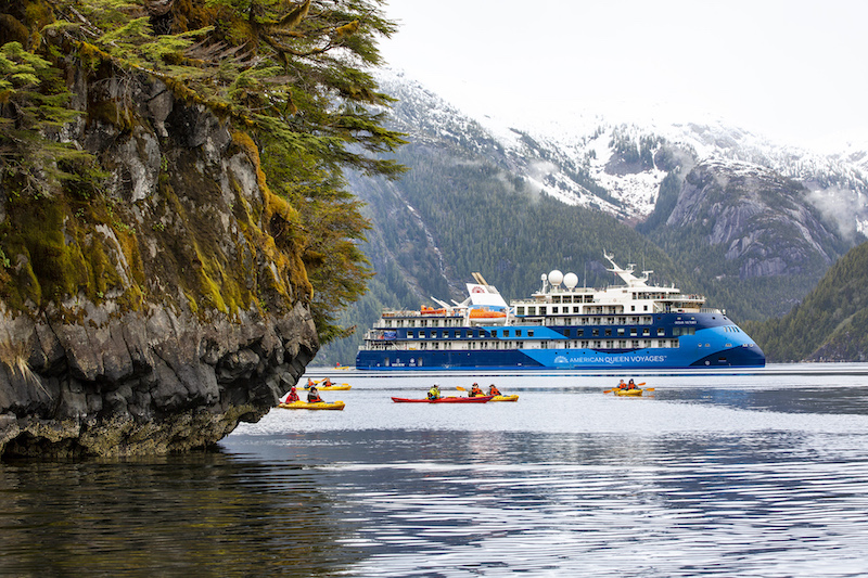 Ocean Victory in Misty Fjords