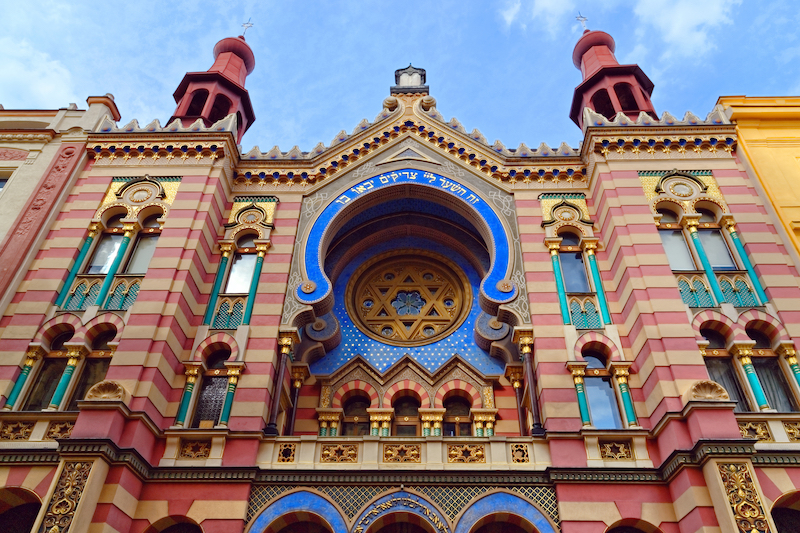 Jubilee Synagogue (Jerusalem Synagogue) in Prague, Czech 