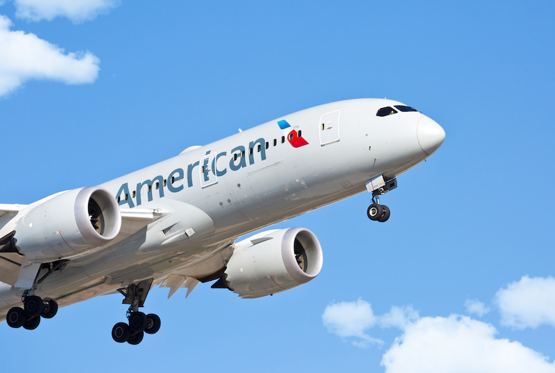 American Airlines jet