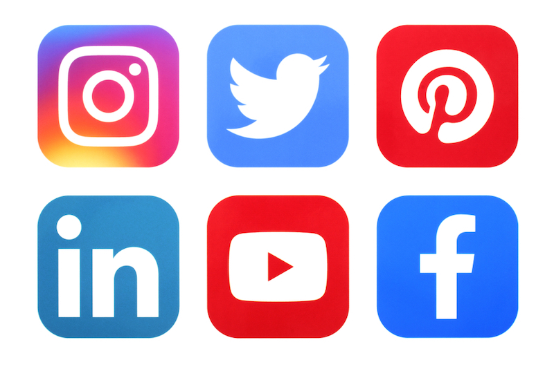 Social media icons