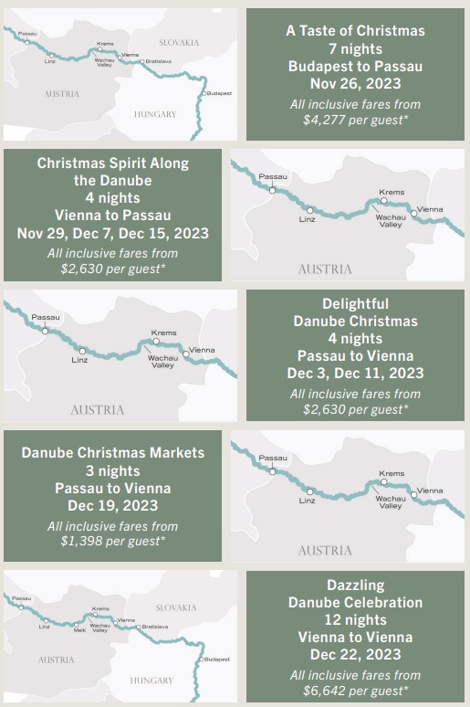 Image showing locations and dates of cruises