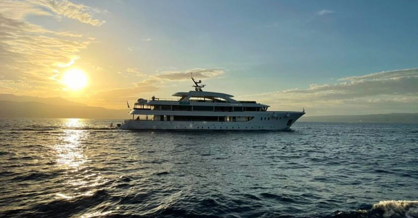 Katarina Line luxury ship at sea