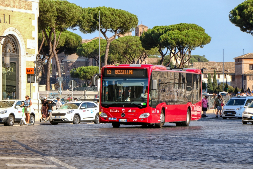 Bus in Rome